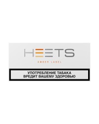 ТАБАЧНЫЕ СТИКИ HEETS FROM PARLIAMENT, БЛОК AMBER LABEL