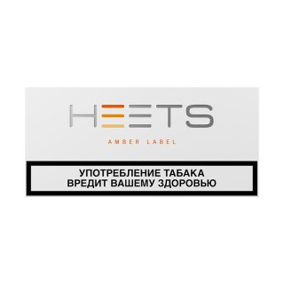 ТАБАЧНЫЕ СТИКИ HEETS FROM PARLIAMENT, БЛОК AMBER LABEL