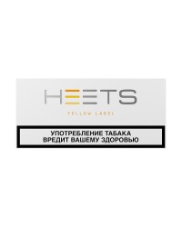 ТАБАЧНЫЕ СТИКИ HEETS FROM PARLIAMENT, БЛОК YELLOW LABEL